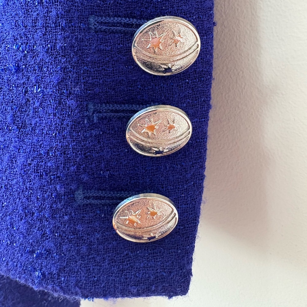 Vintage Escada Holiday Sparkle Blazer - Picture 9 of 16